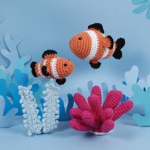 Kit crochet - DMC - Poissons clown