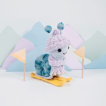 Kit crochet - DMC - Escargot skieur