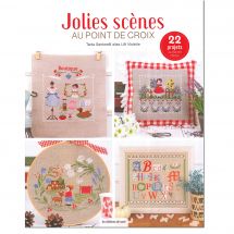 Livre - Les éditions de saxe - Jolies scènes au point de croix
