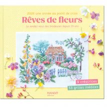 Livre - Mango - 2026 une année au point de croix