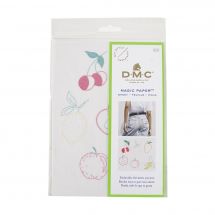Modèle pour customisation - DMC - Magic Paper fruits