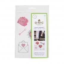 Modèle pour customisation - DMC - Magic Paper Amour