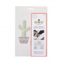 Modèle pour customisation - DMC - Magic Paper cactus