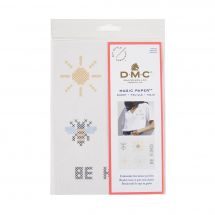 Modèle pour customisation - DMC - Magic Paper abeille