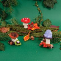 Kit de feutrage - DMC - Champignons