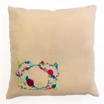 Kit de coussin à broder - DMC - Guirlande de roses