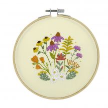 Kit au point de broderie  - DMC - Jardin méditerranéen