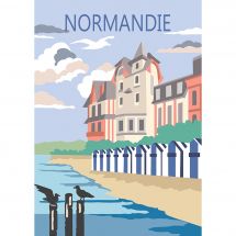 Canevas Pénélope  - DMC - Normandie