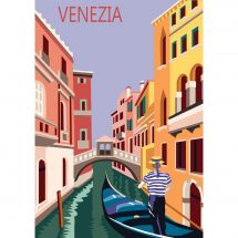 Canevas Pénélope  - DMC - Venise