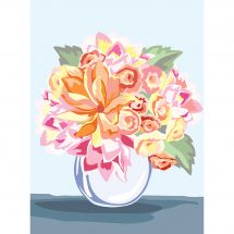Canevas Pénélope  - DMC - Bouquet solaire