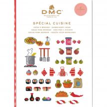 Livre diagramme - DMC - Idées à broder spécial cuisine