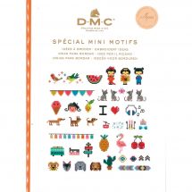 Livre diagramme - DMC - Idées à broder spécial mini motifs