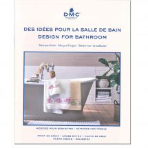 Livre diagramme - DMC - Idées à broder spécial salle de bain