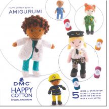Livre - DMC - 5 idées à crocheter Happy Cotton Book °12 