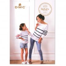 Livre - DMC - 4 modèles femme et enfant - Collection Maman et Moi