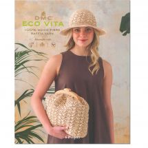 Livre - DMC - 8 projets crochet ECO VITA RAFFIA