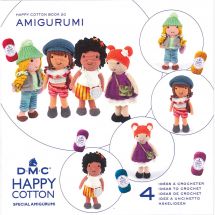 Livre - DMC - 5 idées à crocheter Happy Cotton Book 20