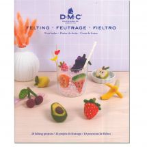 Livre - DMC - Livre feutrage - Panier de fruits