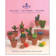 Livre - DMC - Livre feutrage - Cactus et succulentes