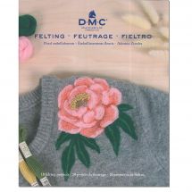 Livre - DMC - Livre feutrage - Embelissements fleuris