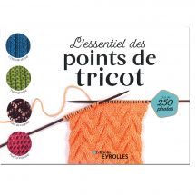 Livre - Eyrolles - L'essentiel des points de tricot