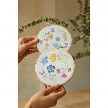 Kit de broderie sur tambour - DMC - Baies gourmandes