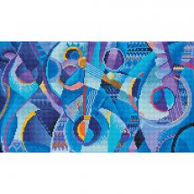 Kit de broderie Diamant - Diamond Dotz - Humeurs bleues