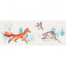 Kit point de croix - Dutch Stitch Brothers - Amis de la forêt 1