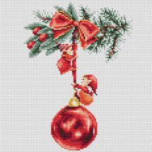 Kit broderie point de croix - Dutch Stitch Brothers - Elfes de Noël 2