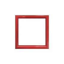 Cadre - Diamond Dotz Freestyle - Cadre rouge plastique 9.7 x 9.7 cm