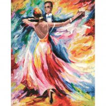 Kit point de croix - Toison d'or - Danse d'amour 