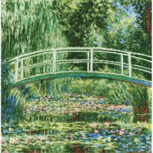 Kit point de croix - Toison d'or - Les Nymphéas d'après Monet