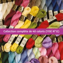 Fil à broder - DMC - Collection complète N°12 spécial Hardanger - 115EA 