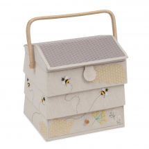 Coffret à ouvrages - Hobby Gift - Rûche des abeilles