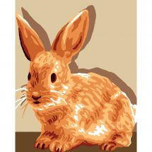 Kit de canevas pour enfant - Luc Créations - Lapin