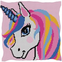 Kit de coussin gros trous - Luc Créations - Licorne