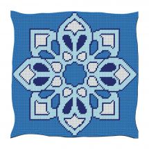 Kit de coussin gros trous - Luc Créations - Bleu