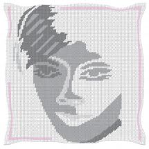 Kit de coussin gros trous - Luc Créations - Visage