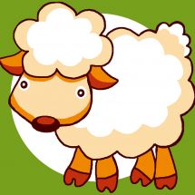 Kit de canevas pour enfant - Luc Créations - Mouton