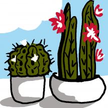 Kit de canevas pour enfant - Luc Créations - Cactus