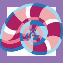 Kit de canevas pour enfant - Luc Créations - Spirale d'escargot