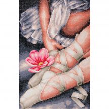 Kit de broderie Diamant - Lanarte - Mes chaussures de ballerine