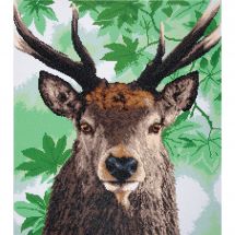 Kit de broderie Diamant - Lanarte - Cerf fier