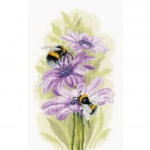 Kit point de croix - Lanarte - Abeilles dansantes - Etamine