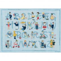 Kit point de croix - Le Bonheur des Dames - Les enfants à la mer