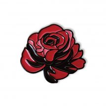 Support aiguilles - Letistitch - Aimant à aiguilles - Rose rouge