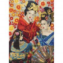 Kit point de croix - Letistitch - Musique de Geisha