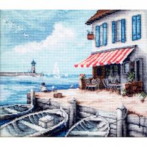 Kit broderie point de croix - Letistitch - Port