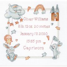 Kit point de croix - Letistitch - Registre de bébé