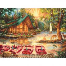 Kit point de croix - Letistitch - Profiter de l'instant présent